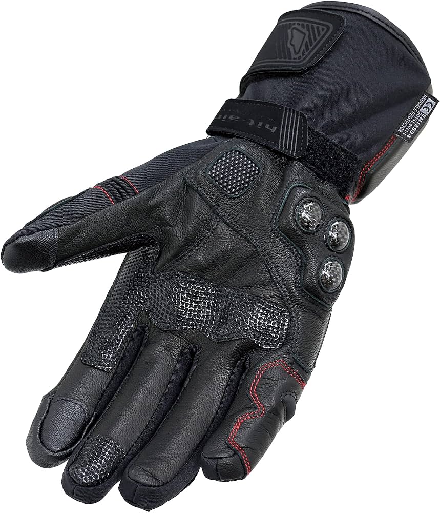 Hit-Air Glove W8 ブラック Lサイズ Amazon.co.jp: hit-air 冬用防水グローブ W8 ブラック/レッド Lサイズ